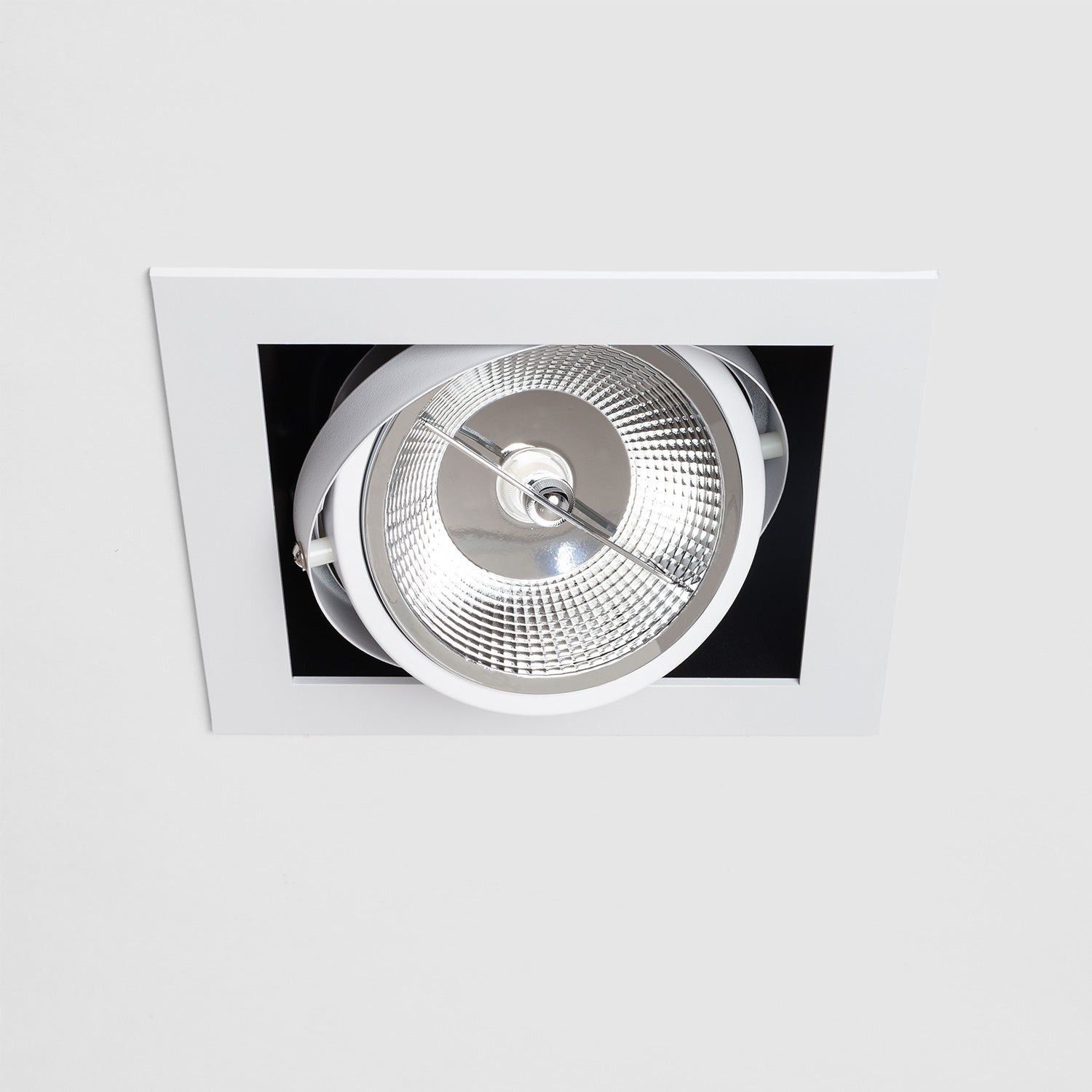 Foco Downlight LED 12W Kardan AR111 Corte 165x165 mm, 3000K Blanco ...