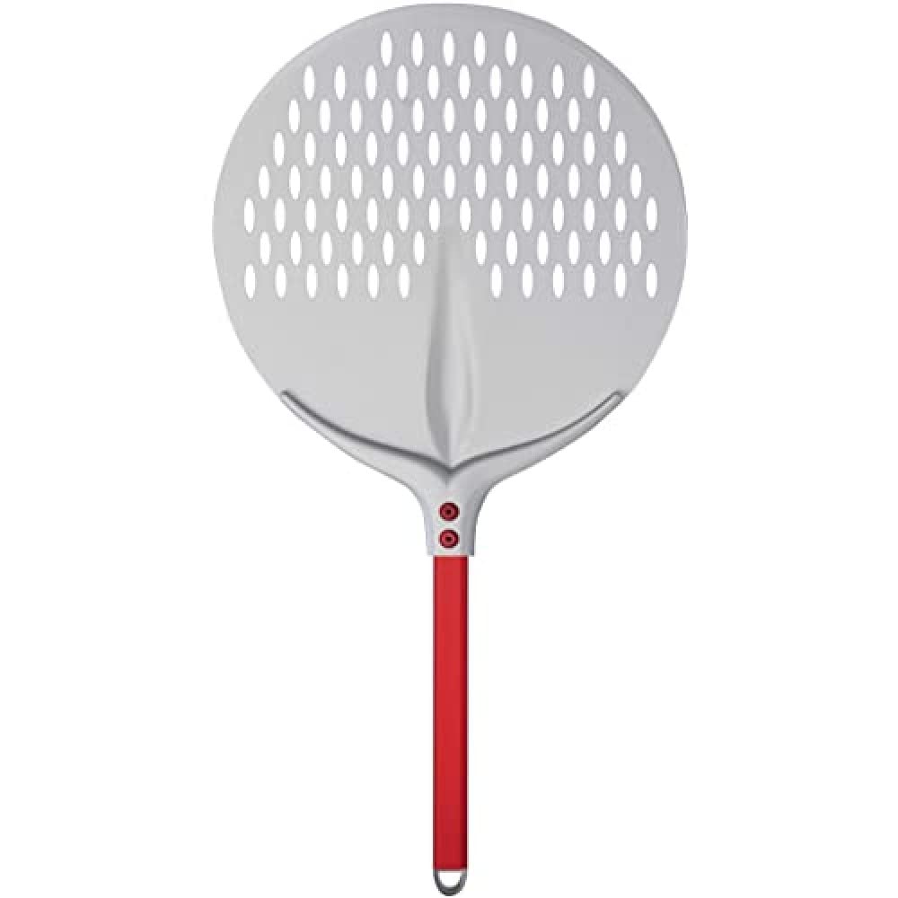 Blackmoor 65369 Pala Per Pizza In Alluminio 30,5x30,5 Cm – Manico Staccabile E Pieghevole, Resistente Al Calore (-10° A 280°C), Ideale Per Pizze Fatte In Casa