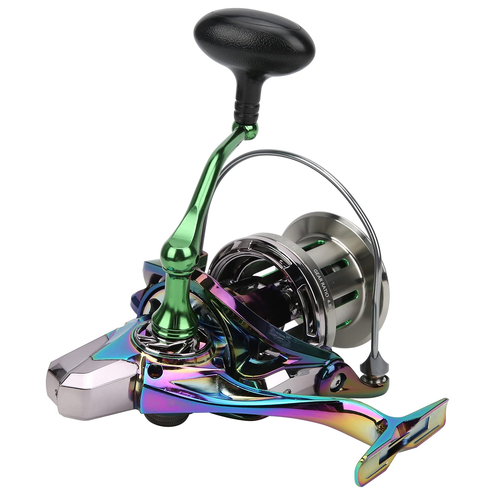 Moulinet De Pêche Baitcasting 18+1BB - Rapport 8.1:1 - Main Gauche/Droite - Pour Eau Douce Et Salée