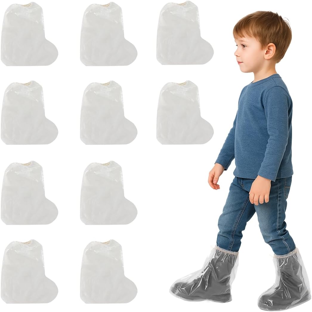 HJYDGJ 12 Copriscarpe Casa ospiti Copriscarpe Silicone Pioggia Copriscarpe Impermeabile Copriscarpe Silicone Impermeabili Copriscarpe in Silicone Impermeabili Pattine per Casa Calzari Monouso