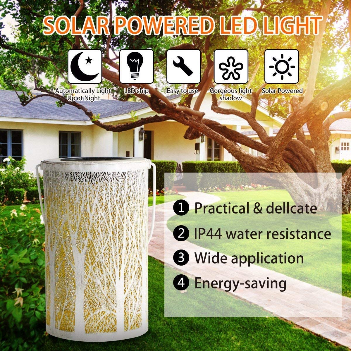 Lanterne Solaire Mostof - Pot Mason Avec Guirlande LED - Étanche IP44 - Décoration Jardin Et Terrasse - Lumière Chaude