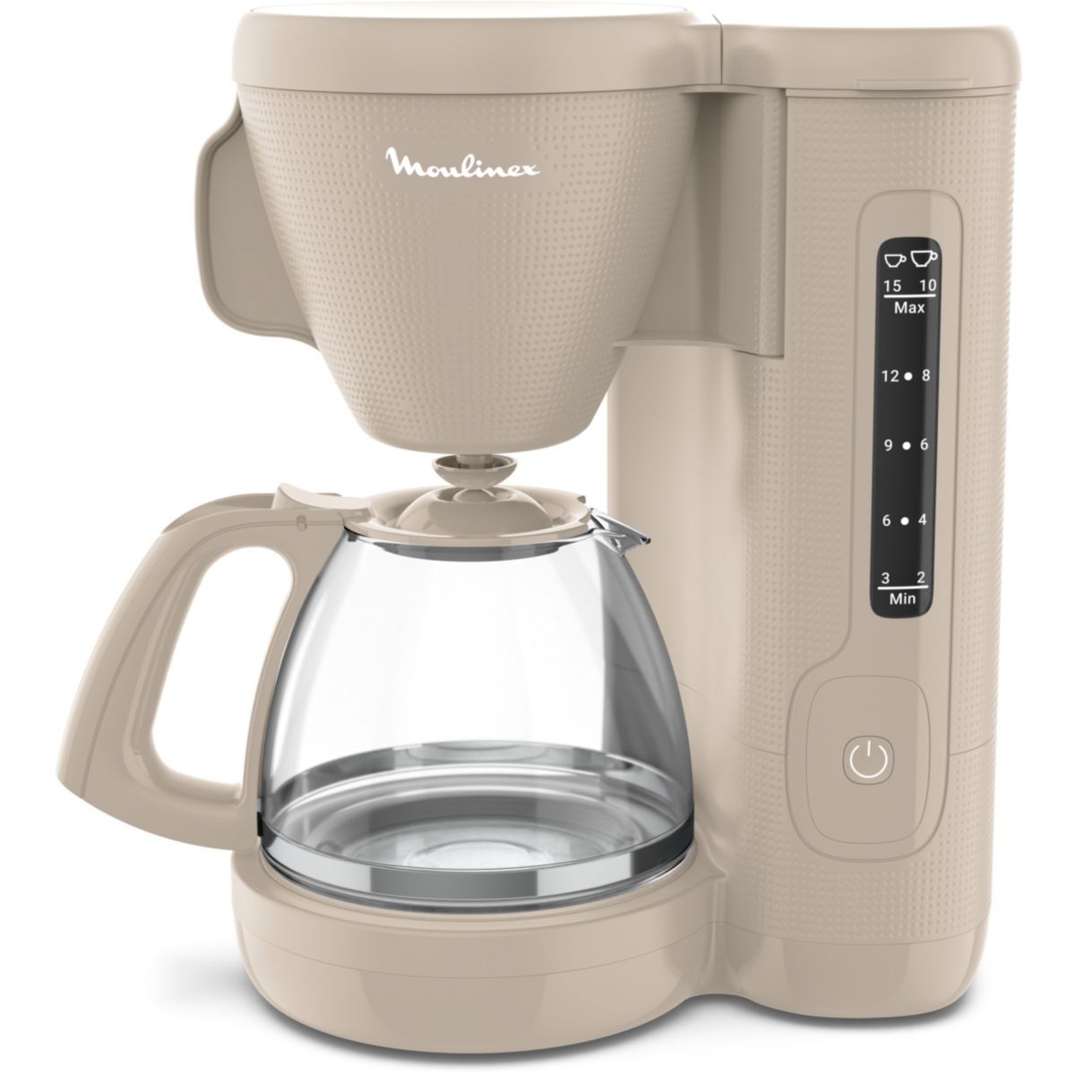 Cafetière filtre MOULINEX FG2M0B10 morning grise - 2