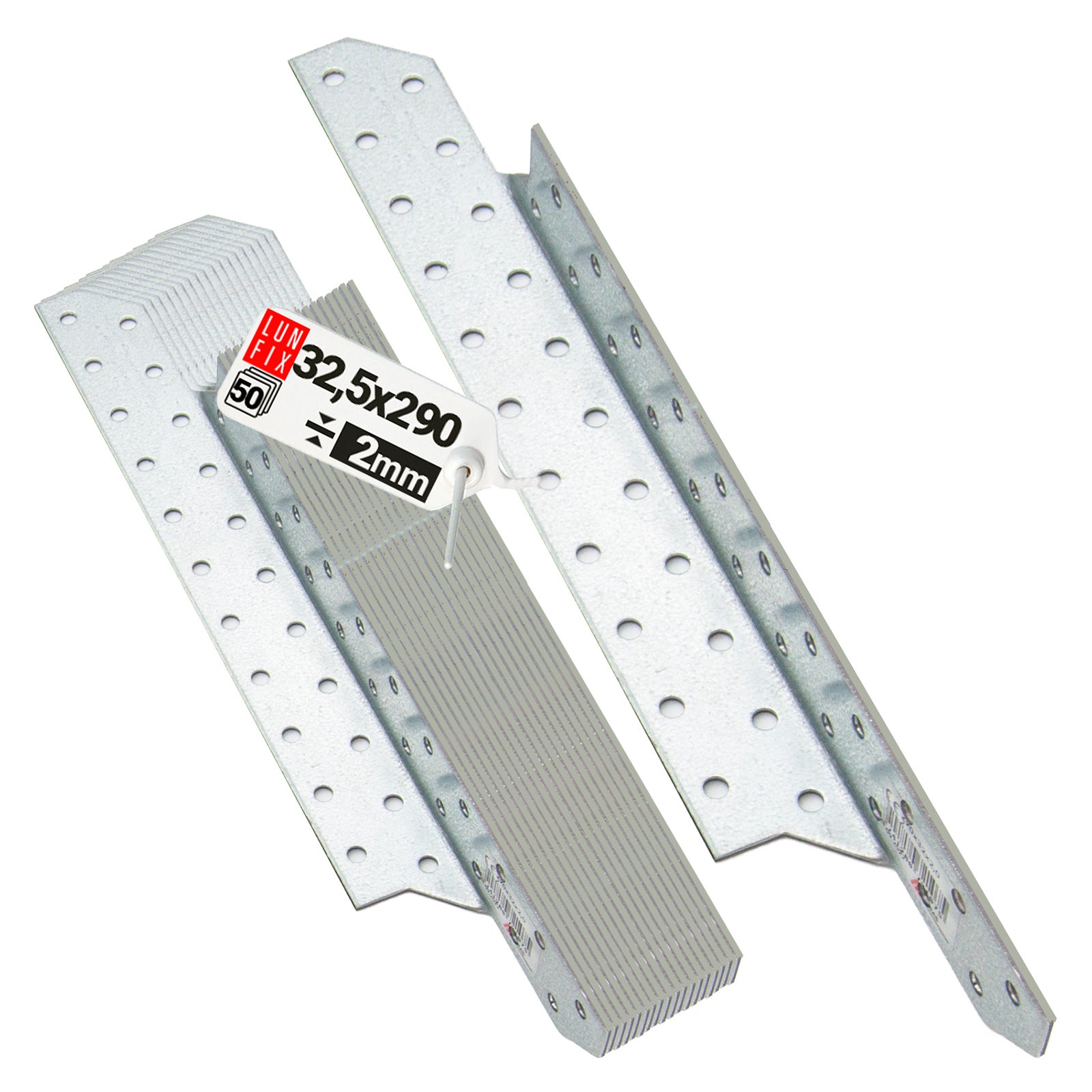 Łącznik krokwiowy 32,5x290 mm prawy 50 szt.