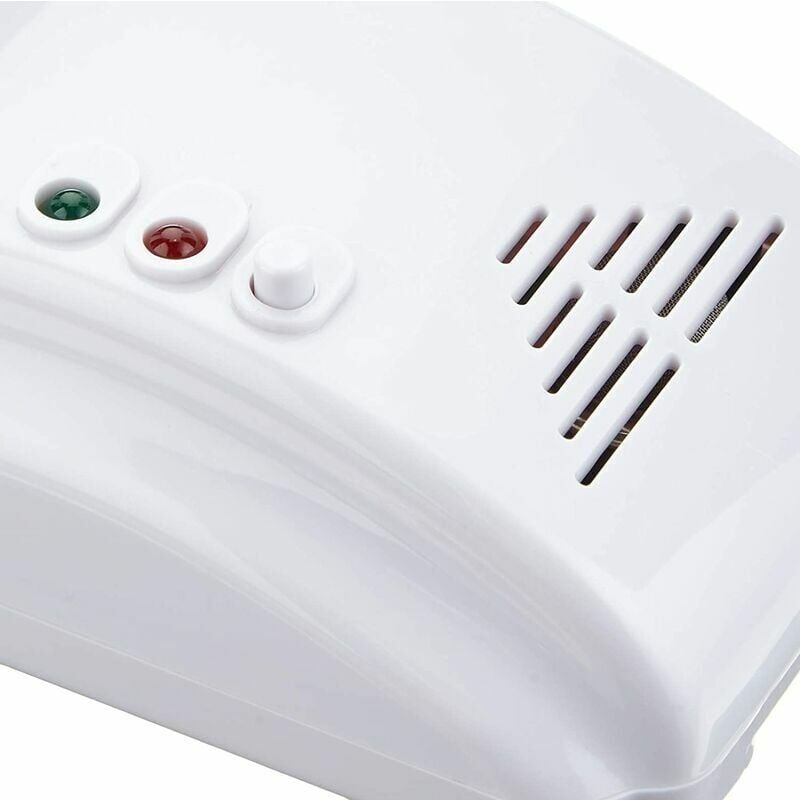 Détecteur de gaz naturels et soporifiques (Blanc)115x75x35mm 220V,TRIMEC - 2