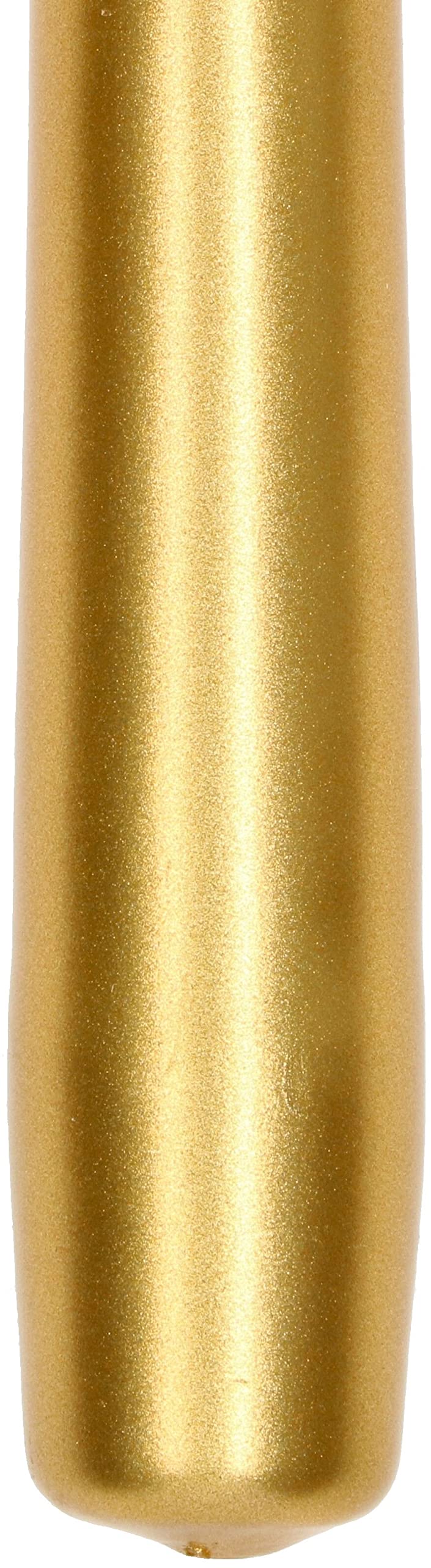 Lotto da 4 candele da tavolo per portacandele metallizzato dorato non profumate - profumo gradevole - aromaterapia - candele decorative - KOTARBAU - 4