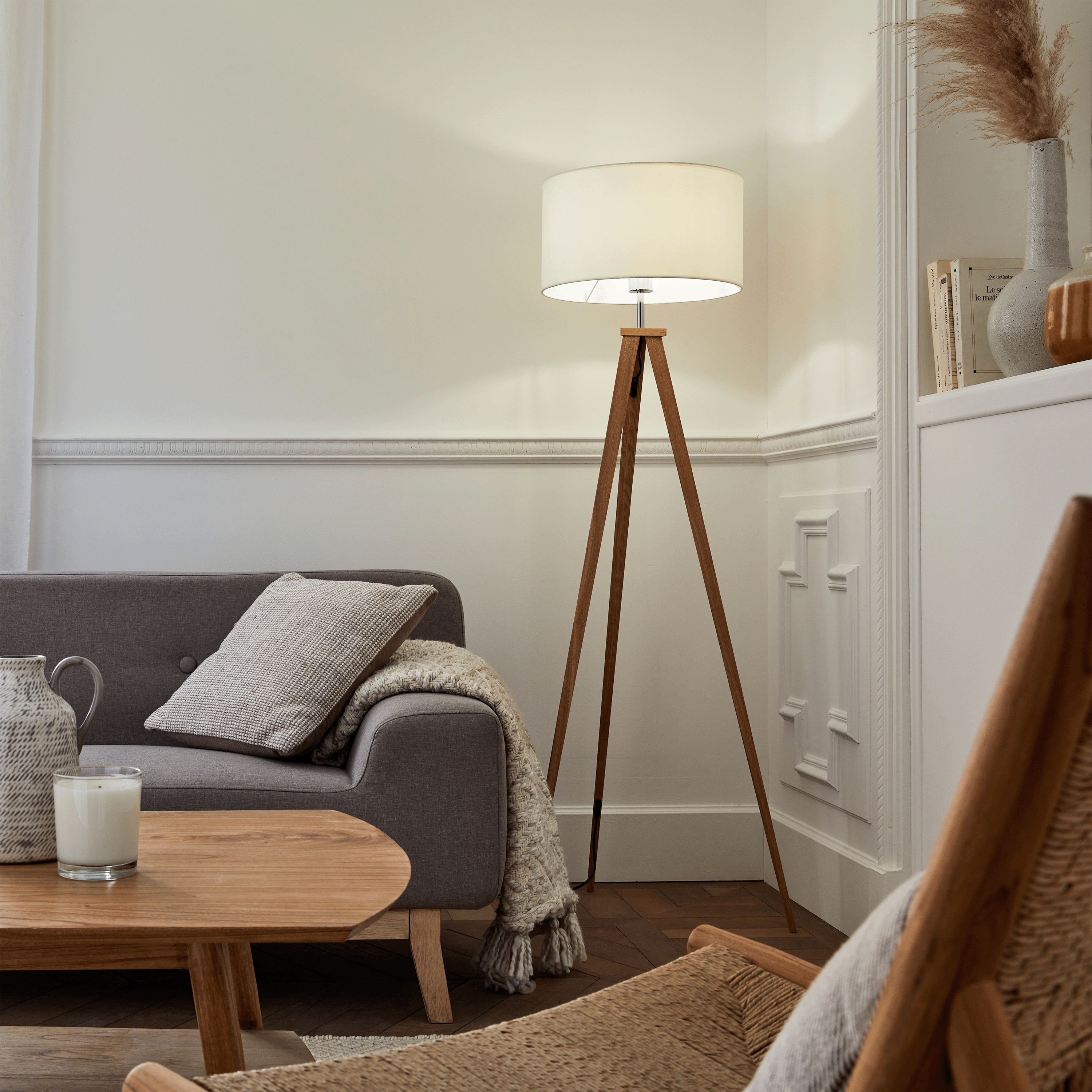 LEXMAN - Opakowanie 18 żarówek LED nieprzezroczystych - E14 - 806LM - 5,9 W, co odpowiada 60 W - Ø 45 mm - 4000 K - Naturalna biel - 9