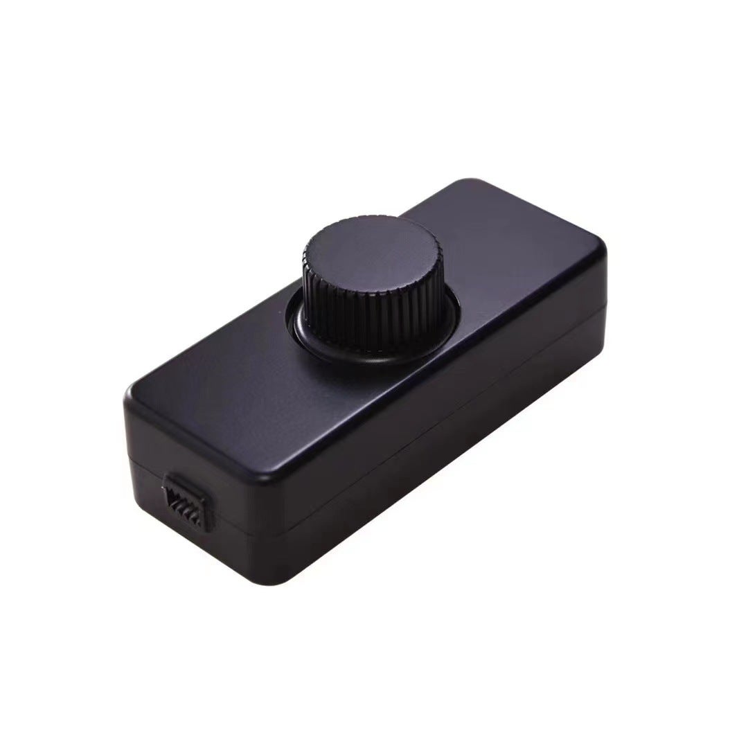 Variateur D'intensité à Pied Coulissant - Pour Lampes LED Ou Ampoules à Incandescence - Tension : 220V - Prise UE - Gradation Complète