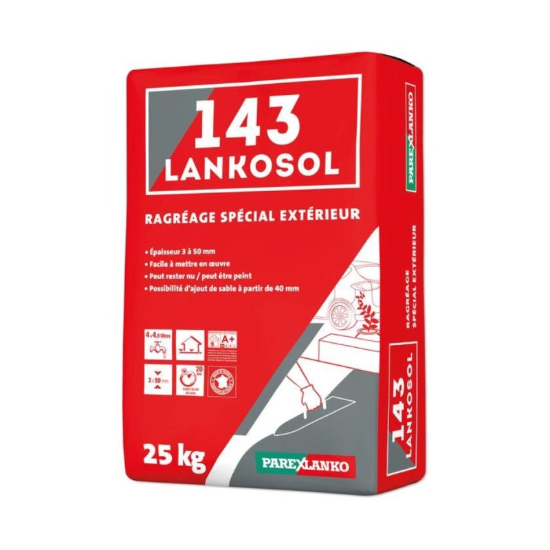 Mortier autonivelant ragréage sol forte épaisseur PAREXLANKO 143 ...