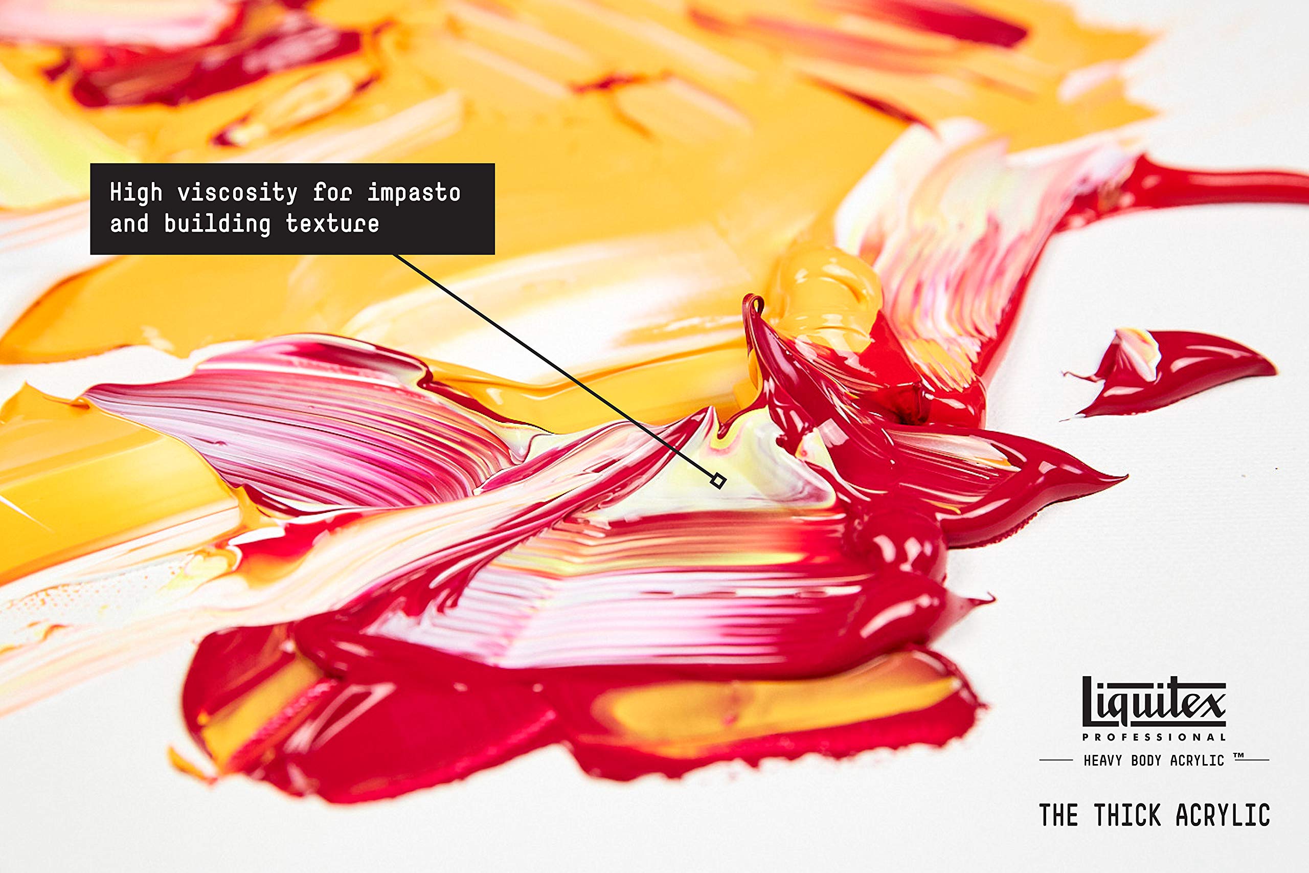 Liquitex 1045325 Heavy Body - Colore Acrilico Professionale Denso, ad Alta Viscosità, Oro (Oro Verde), 59 ml - 2