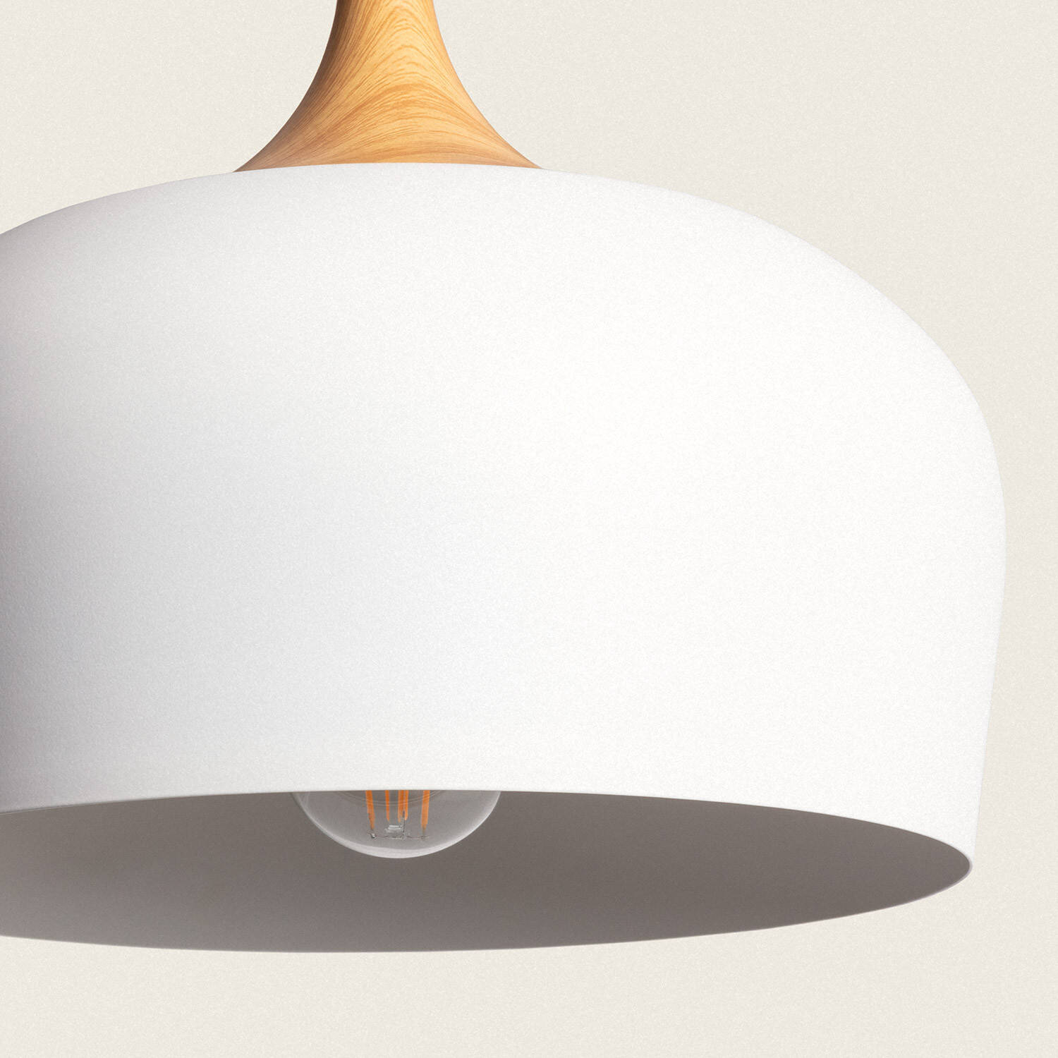 Lampada A Sospensione LEDKIA LIGHTING – Metallo Furiko – Colore Grigio – E27 – Altezza 156 Cm