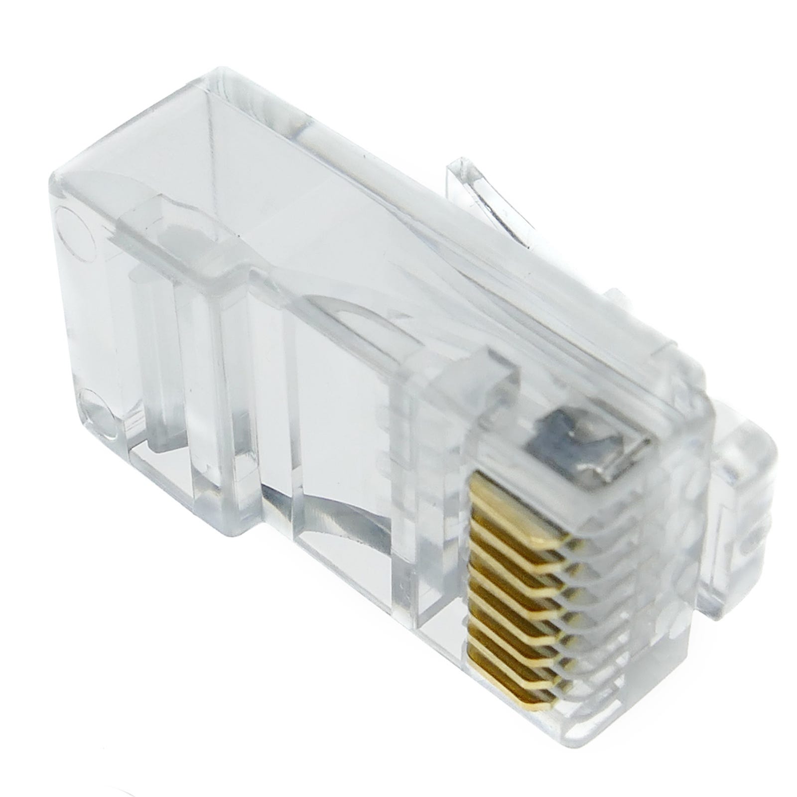 Connecteur UTP à sertir sur câble Cat.6 RJ45 mâle 100 unités | Leroy Merlin
