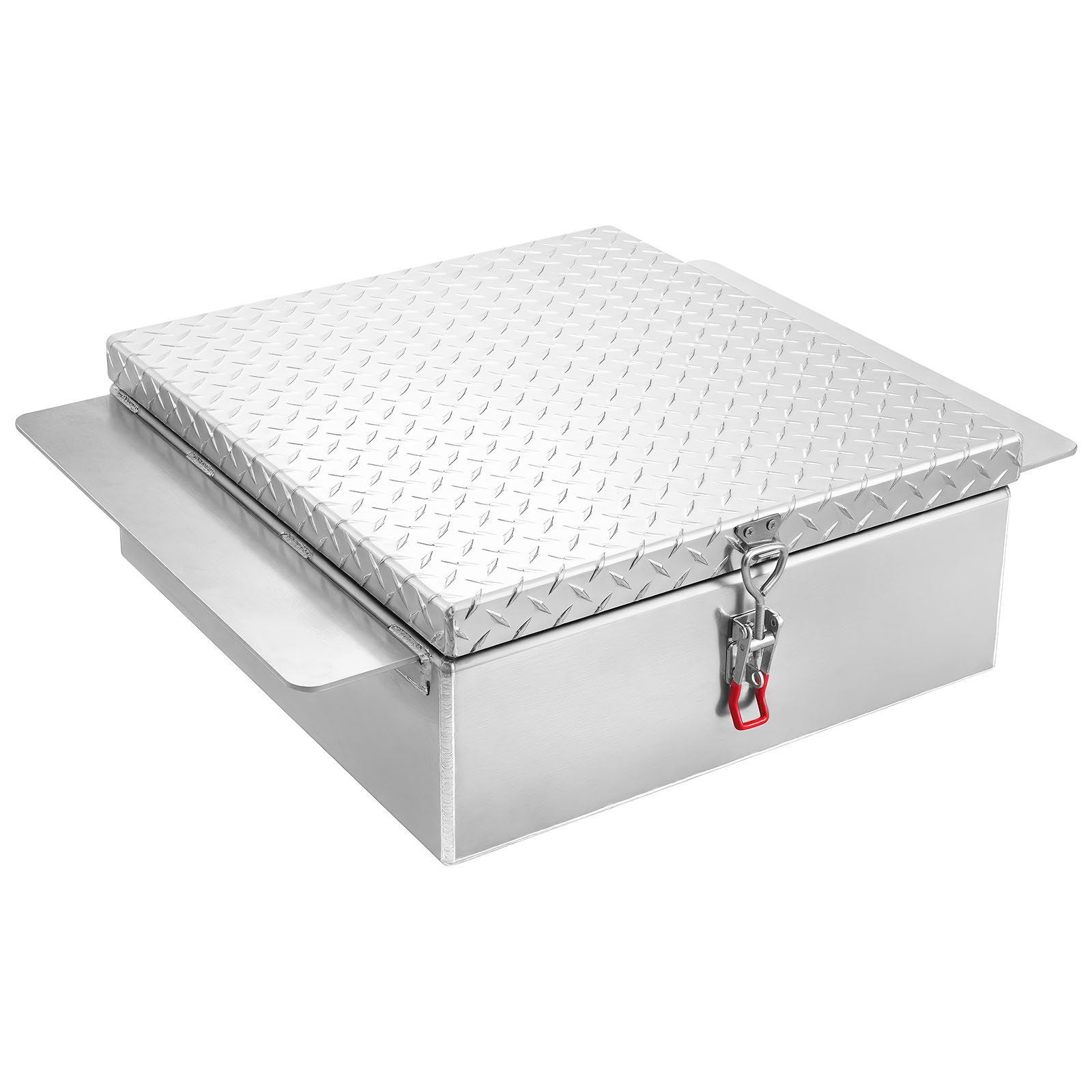 Skrzynia Narzędziowa do Paki VEVOR, Aluminium Ryflowane, 770 x 610 x 230 mm, Udźwig 100 kg
