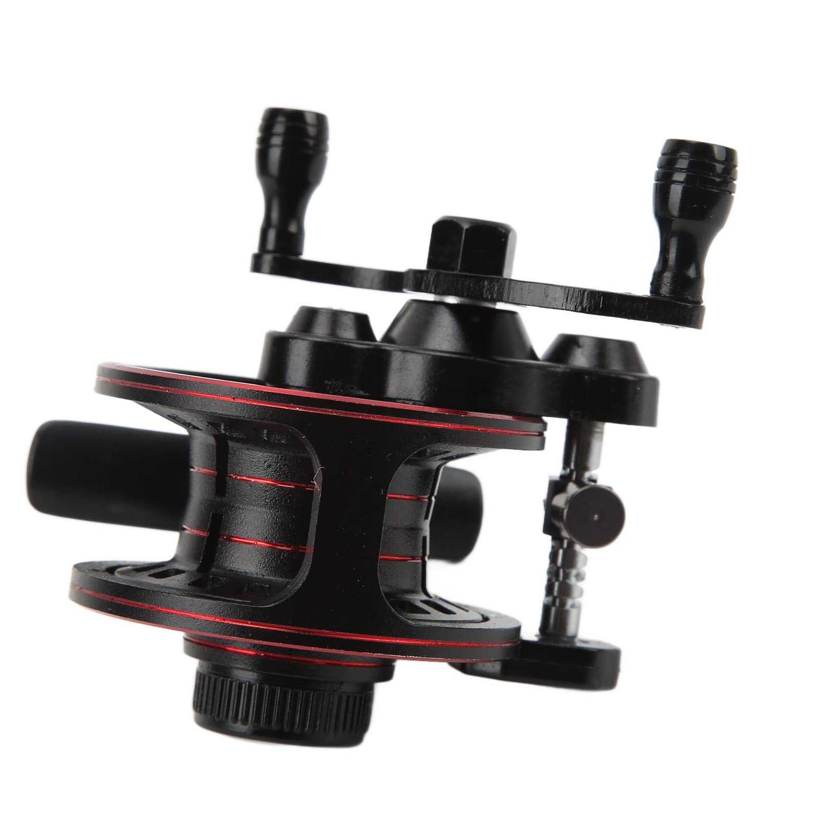 Mulinello da pesca a mosca in metallo, rapporto di velocità 3.0:1 Mulinello da pesca sul ghiaccio anteriore destro sinistro (mano destra) - 4