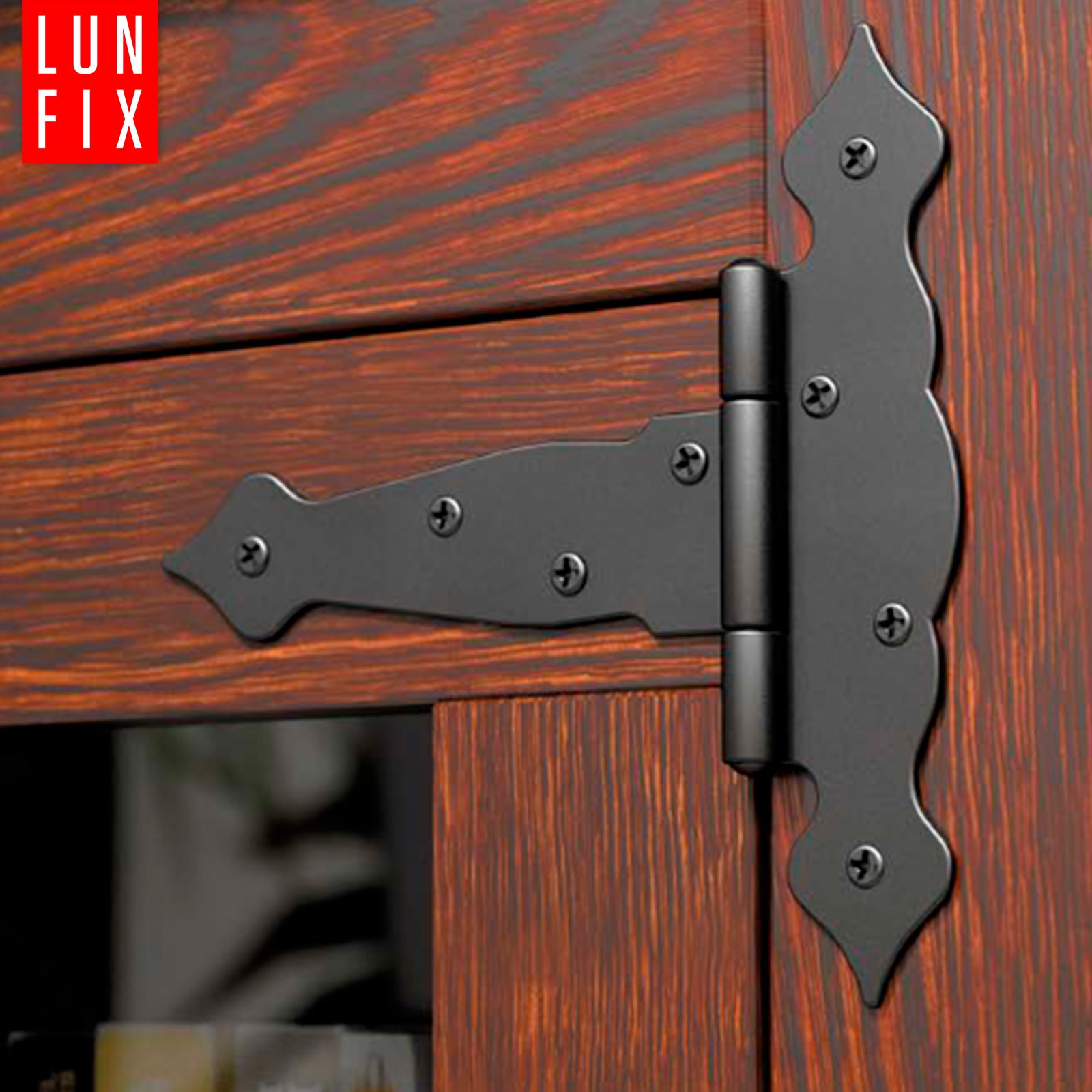 Wkręty do drewna uniwersalne czarne 4,5x30mm 20szt. - 6