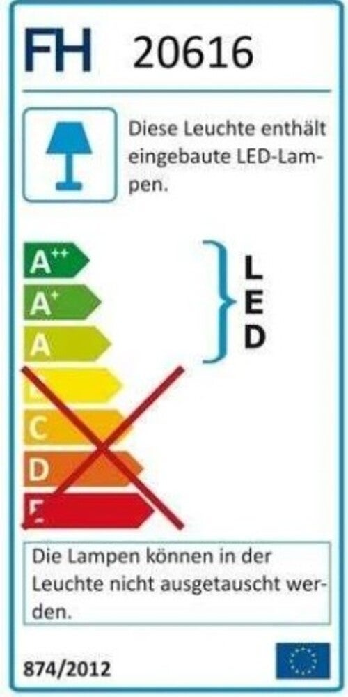 Plafonnier/applique Led intensité variable - Fisher & Honsel - Zoé - 3