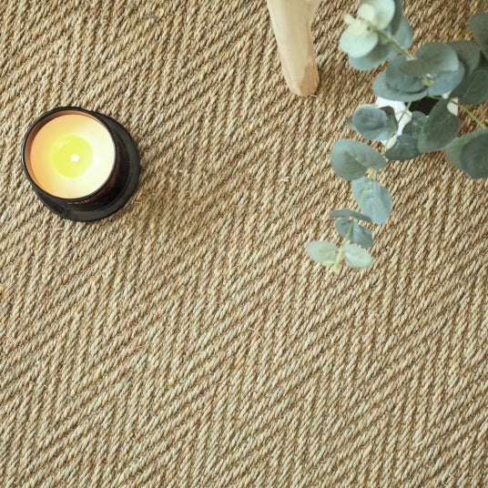Jonc de mer - Bihar - Fin chevron - 4m x 4m - 3