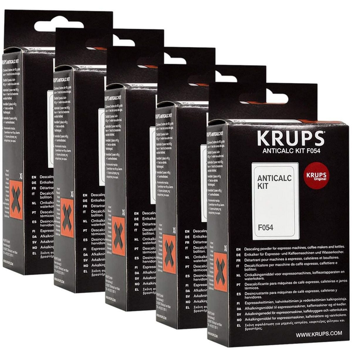 Lot De 2 Sachets Anti-calcaire Pour Cafetière/expresso - 40g Chacun, Compatible KRUPS F054001B