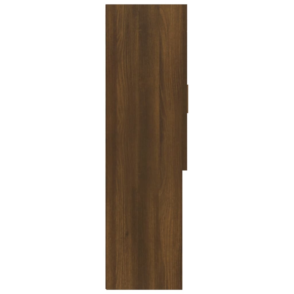 Maison Exclusive - Armario para lavadora color roble marrón 70,5x25,5x90 cm - 8