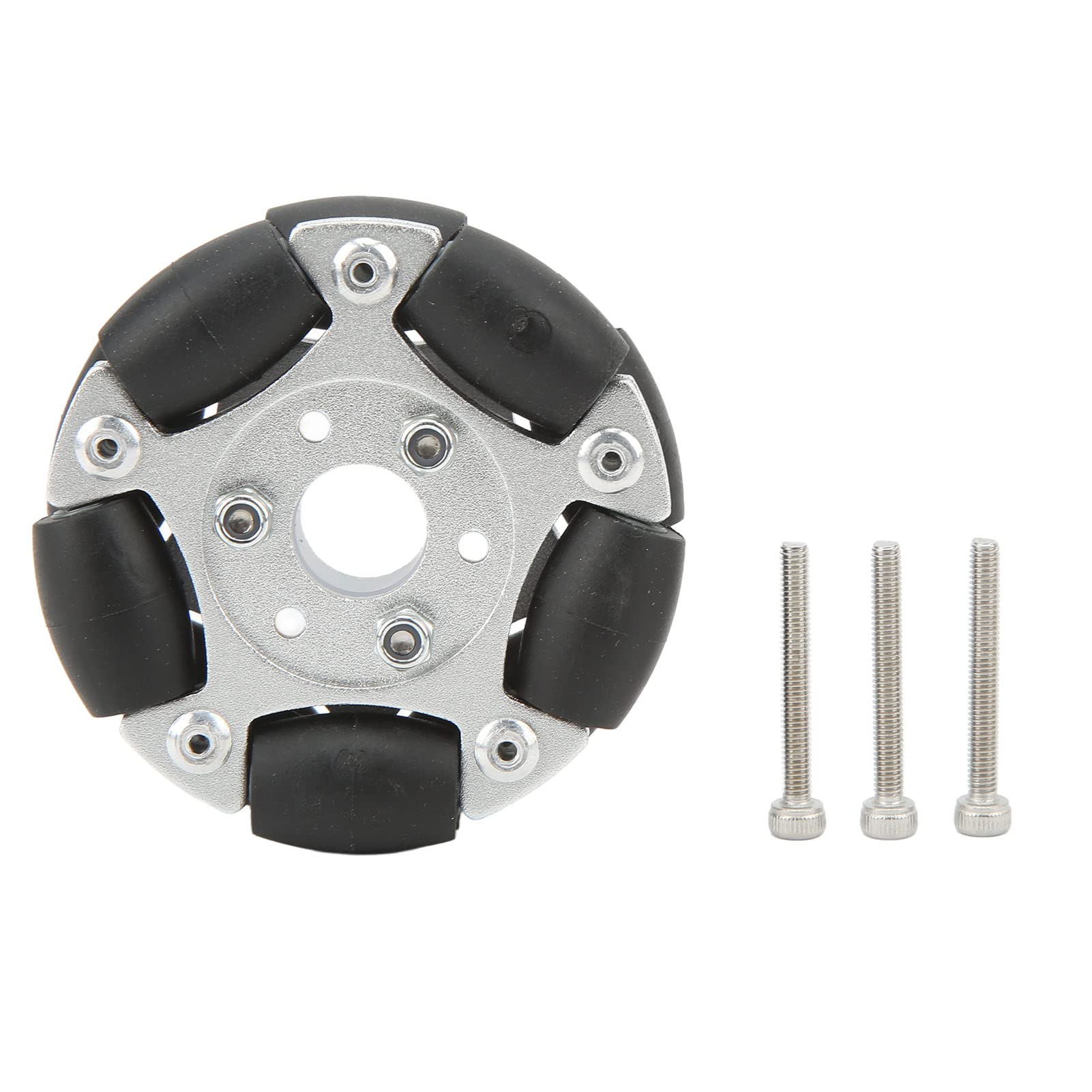 Roue omnidirectionnelle de robot en alliage d'aluminium de 60 mm ...