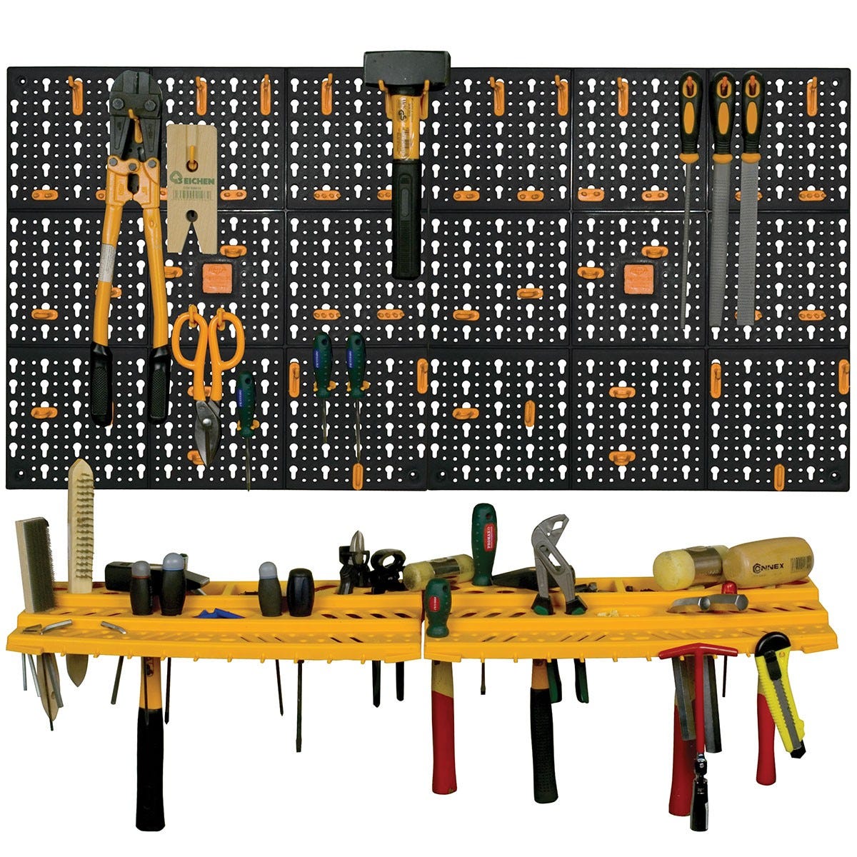 Panneau Porte Outils 50 X 100 X 1 7cm Kit Modulable 2 Panneaux Perfor s panneau-porte-outils-50-x-100-x-1-7cm-kit-modulable-2-panneaux-perfor-s