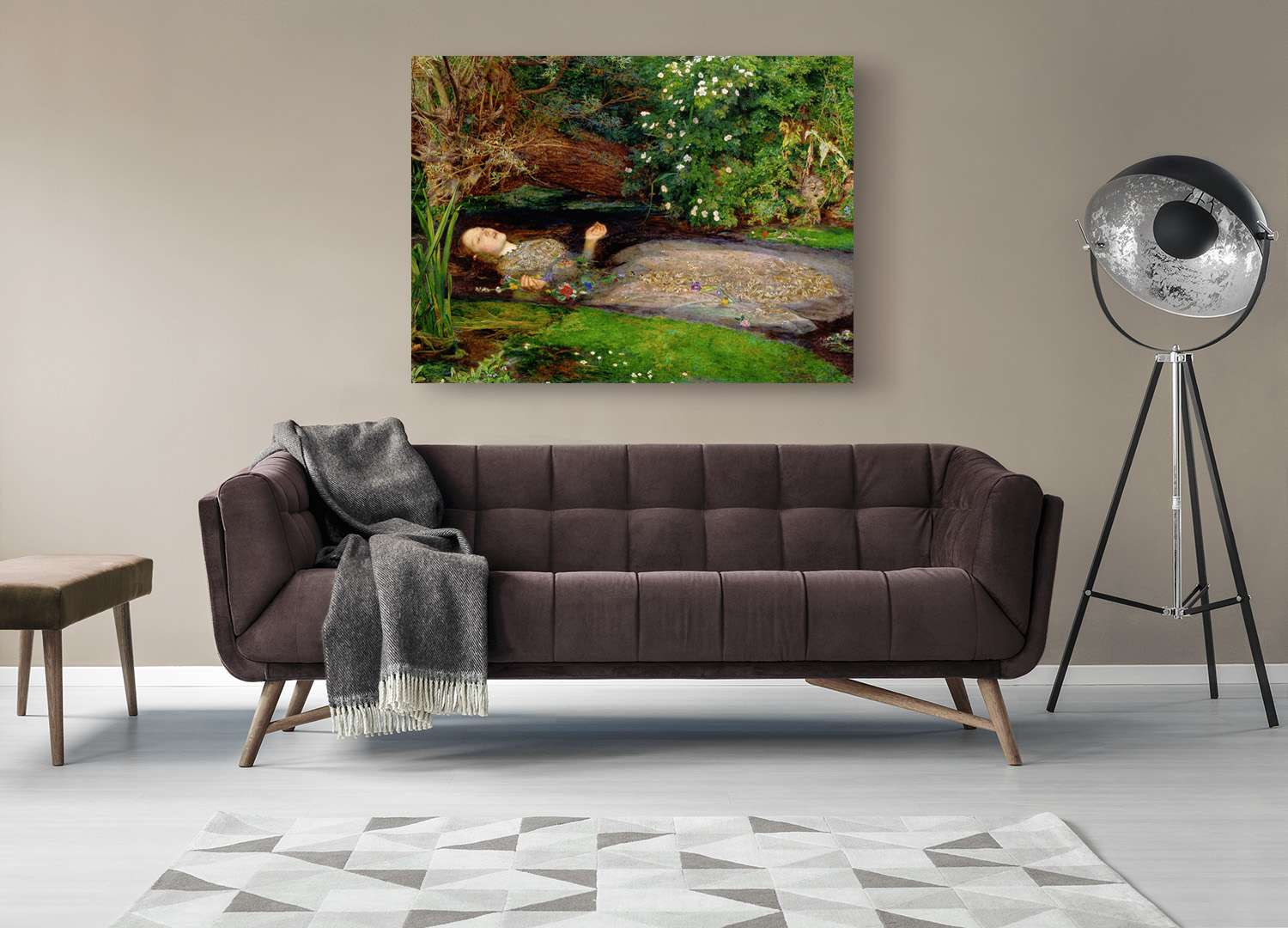 Ofelia, 1851-2, 1911 | John Everett Millais | Stampa D'arte