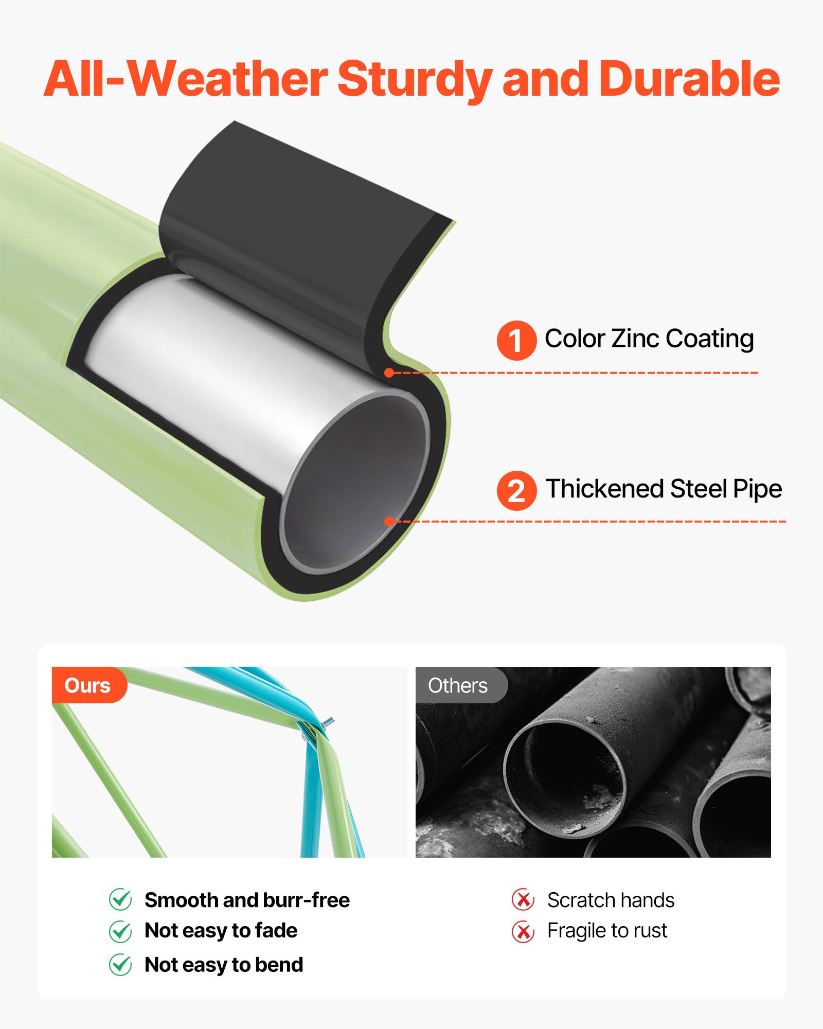 Dôme d'escalade,VEVOR 3 m pour enfants,capacité charge de 453 kg,avec filet pieuvre et 2 ballons de basket,facile à monter,pour garçons et filles - 4