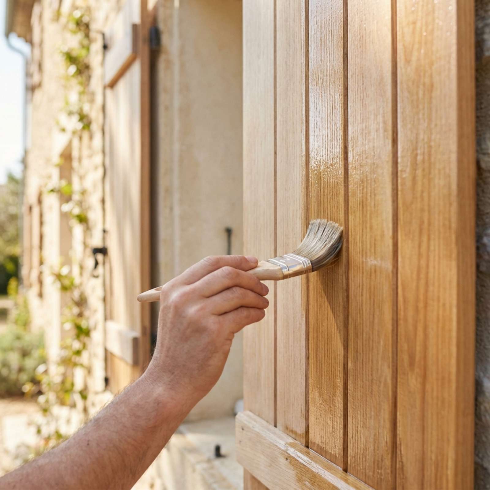 Vernis Satine Bois - 1 L - Codeve Bois - Pour Un Aspect De Finition Satiné Sur Un Bardage, Fenêtre Ou Volet Bois. - 2