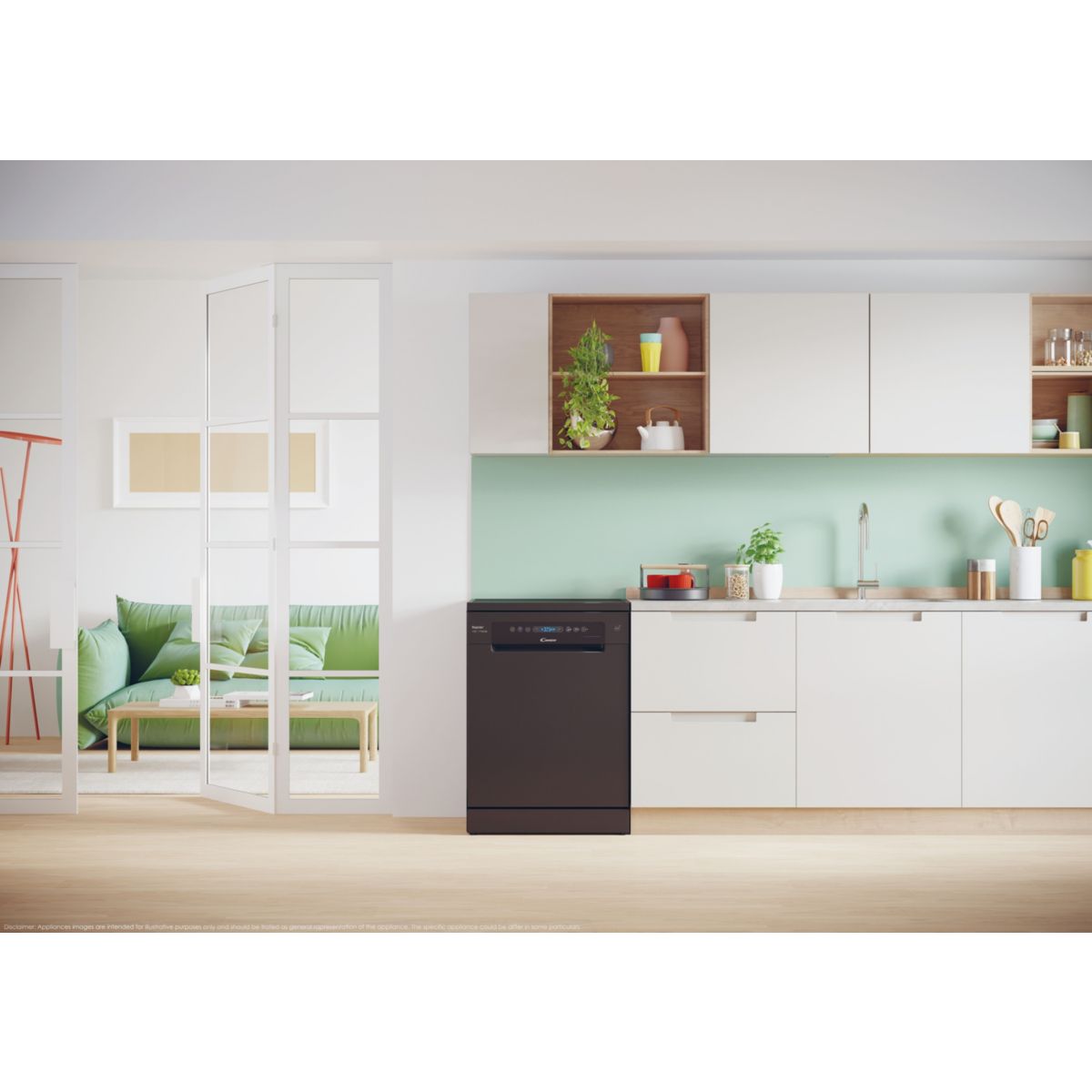 Lave vaisselle 60 cm CANDY CF 5C6F0B - 5