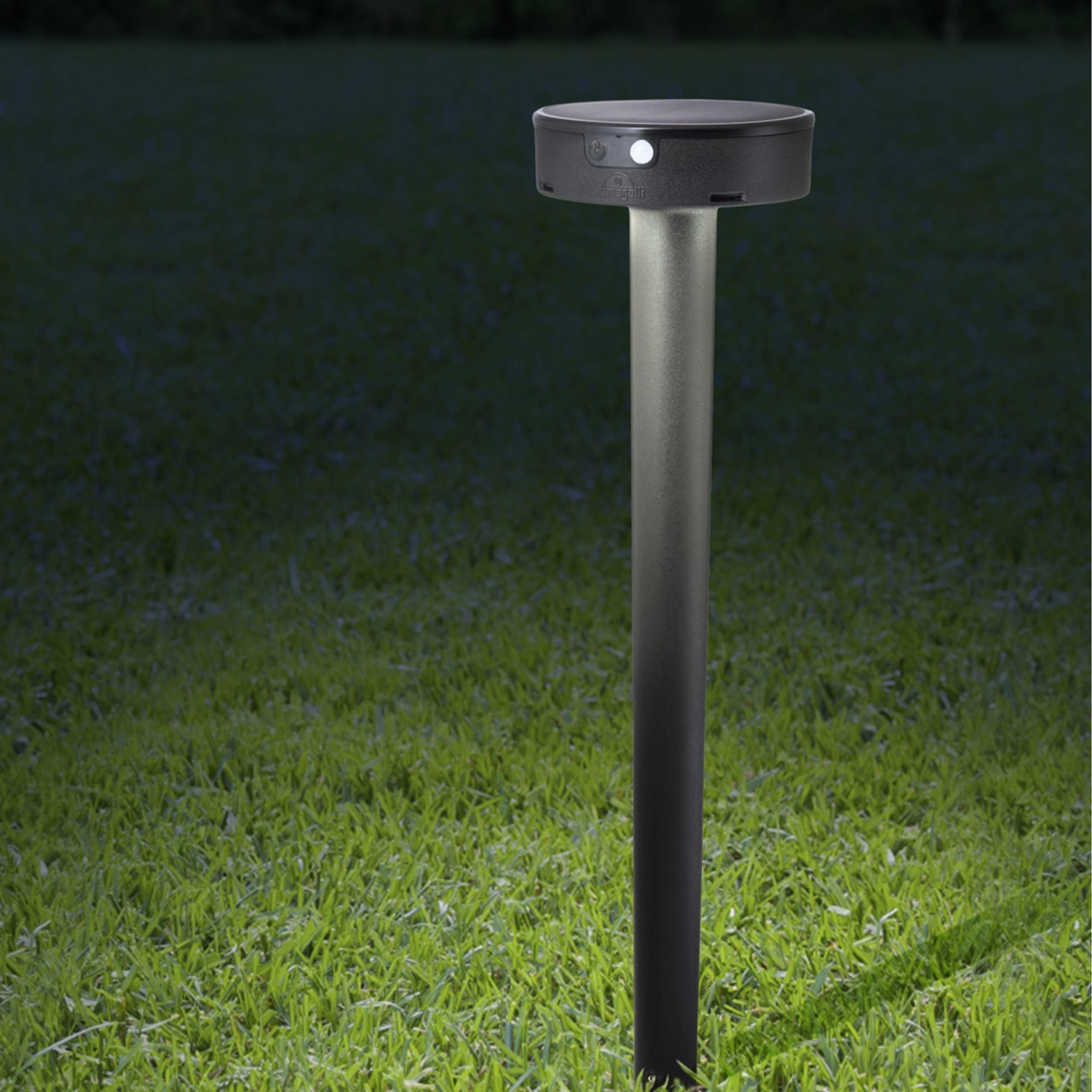 Barcelona Led  Bolardo Solar Led Fiorina Con Sensor Pir, Cct, Ip55, Fumagalli, Negro , Leroy Merlin