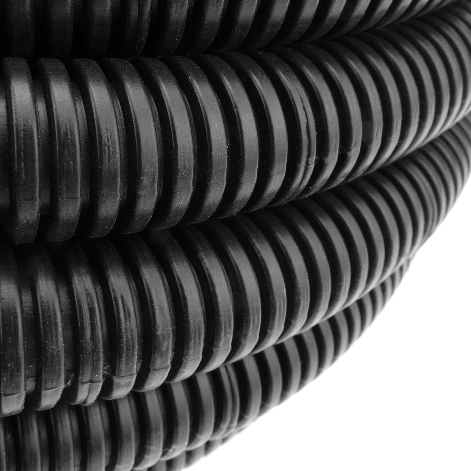 Tubo corrugato nero per interni M-25 10 m - 2
