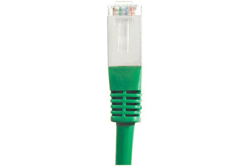 CONECTICPLUS Câble ethernet cat6 0.15m surblindé vert - 2