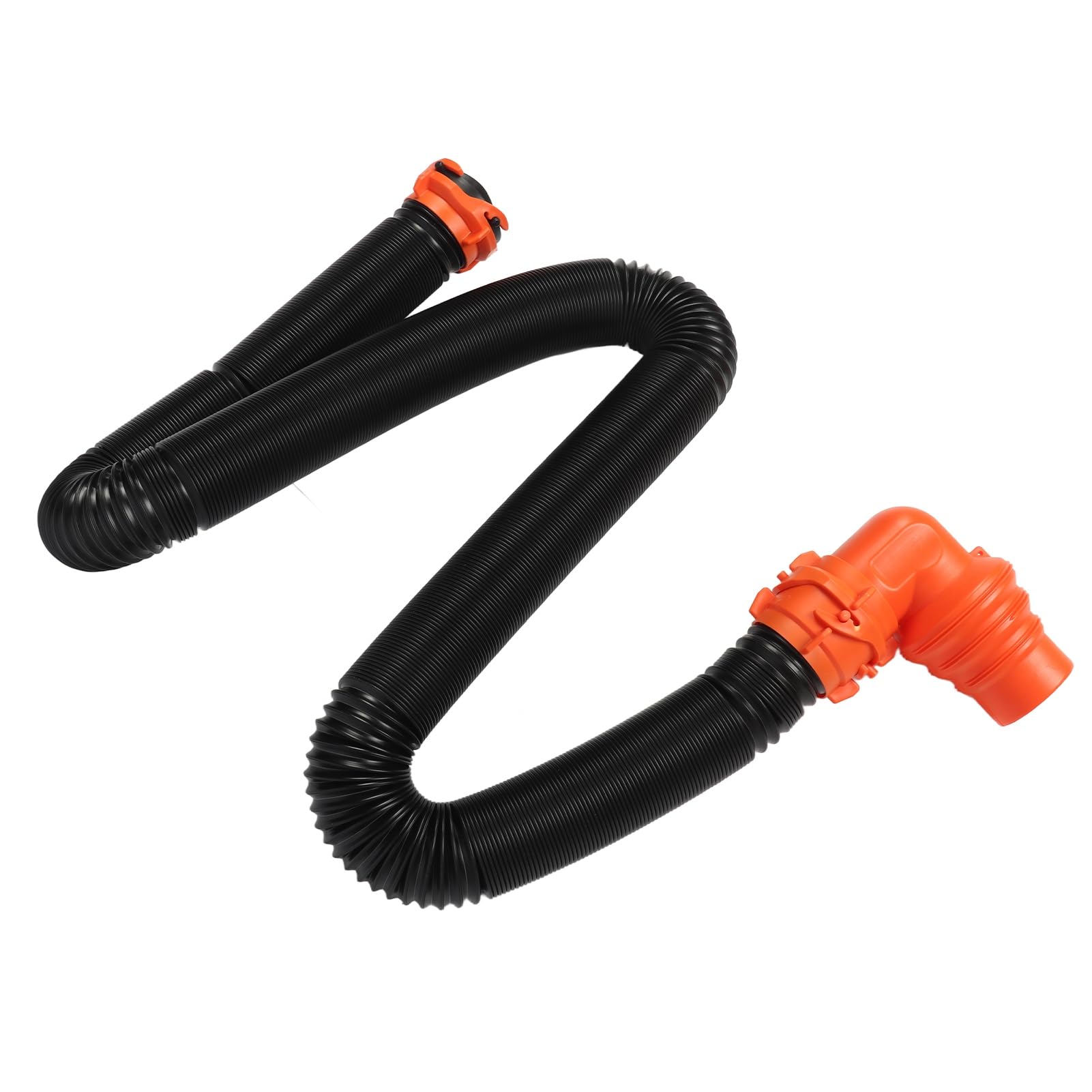 Tubo di scarico pieghevole per roulotte con adattatore regolabile - Kit tubo per acque reflue per camper, roulotte e rimorchio | Design a prova di perdite e salvaspazio Tubo di scarico pieghevole per roulotte con adattatore regolabile - Kit tubo per acque reflue per camper, roulotte e rimorchio | Design a prova di perdite e salvaspazio