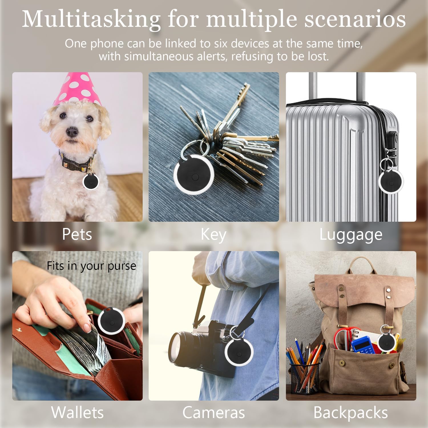 Traceur GPS Chien - Collier Anti-Perdu, Localisateur SOS Mini pour Animaux, Véhicules, Enfants, Navigation Extérieure - 7