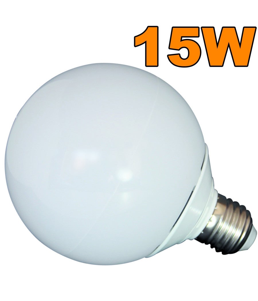 20 Lampadine LED E27 G45 Globus 3W Bianco Caldo 2700K - Sostituiscono 15W, Luce Opaca, Non Dimmerabili