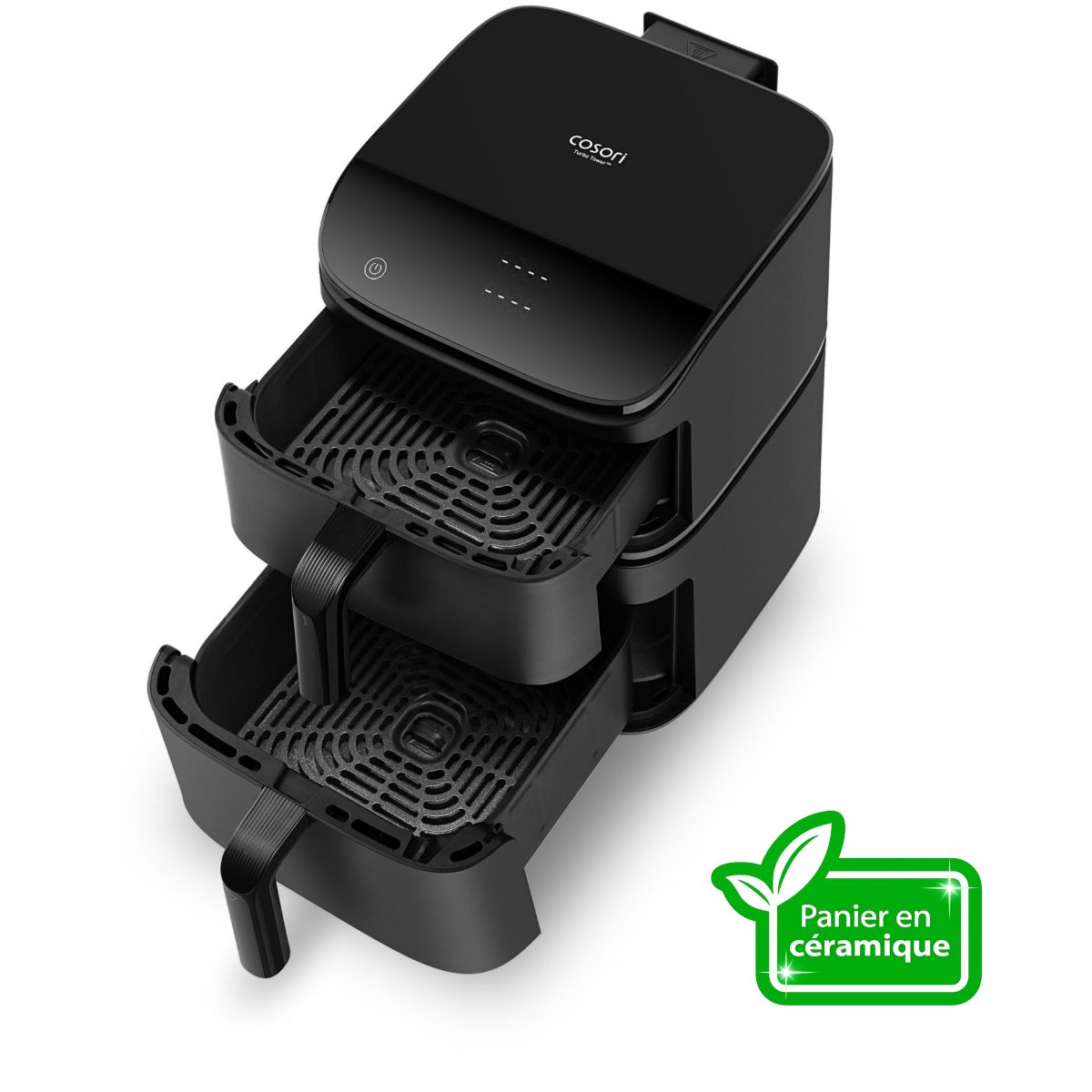 Friteuse sans huile COSORI - Air Fryer Turbo Tower - Capacité 10,8L - 7 programmes - 2630W - Noir - 4