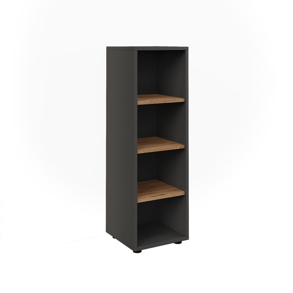 Vicco Szafka Midi Irma, Antracyt/Dąb goldkraft, 30 x 95 cm 4 schowki