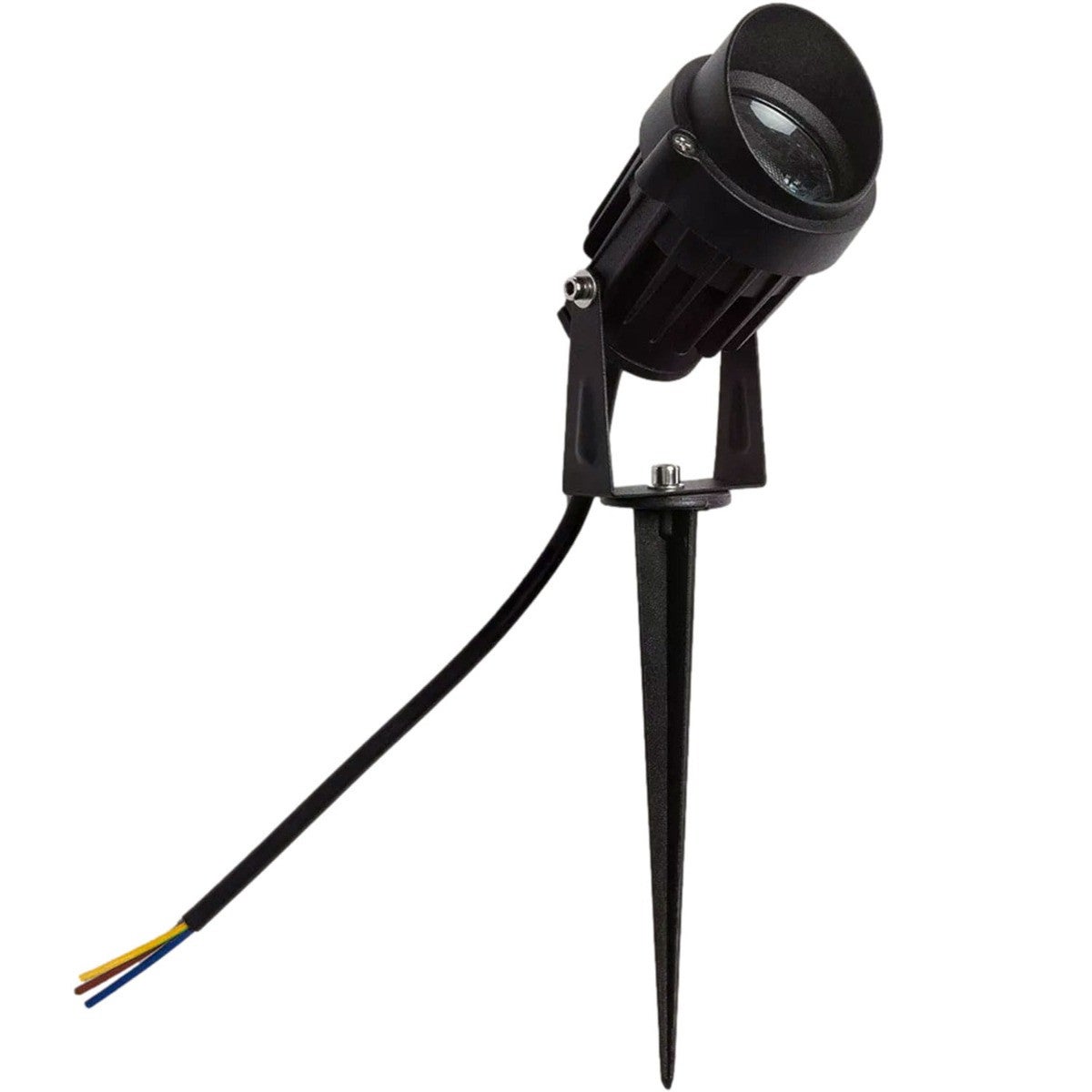 Lampa gruntowa wbijana Luigi czarna LED 7W 3000K 700lm IP65 wym: 30 x 7,2 x 10 cm tworzywo sztuczne Abruzzo