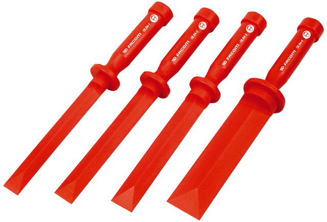 FACOM - Jeu de 4 grattoirs multifonctions en plastique - CRD4PB