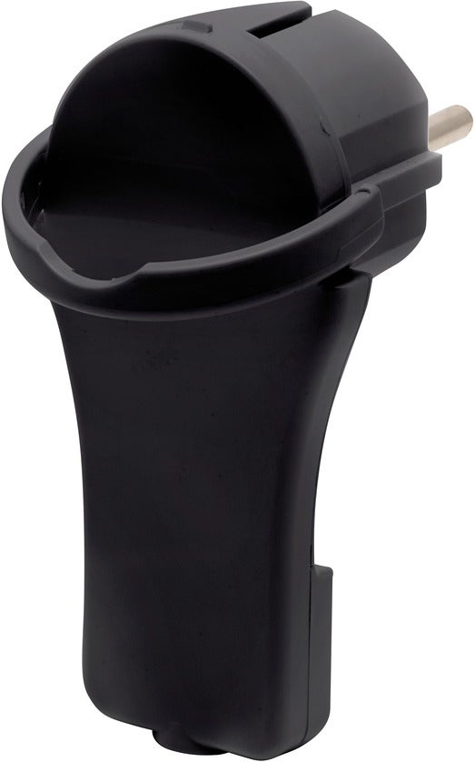 Rallonge Électrique - 3m - H05vv-f 3g1,5 - Fiche Plate - Prise Double - Noir - 3