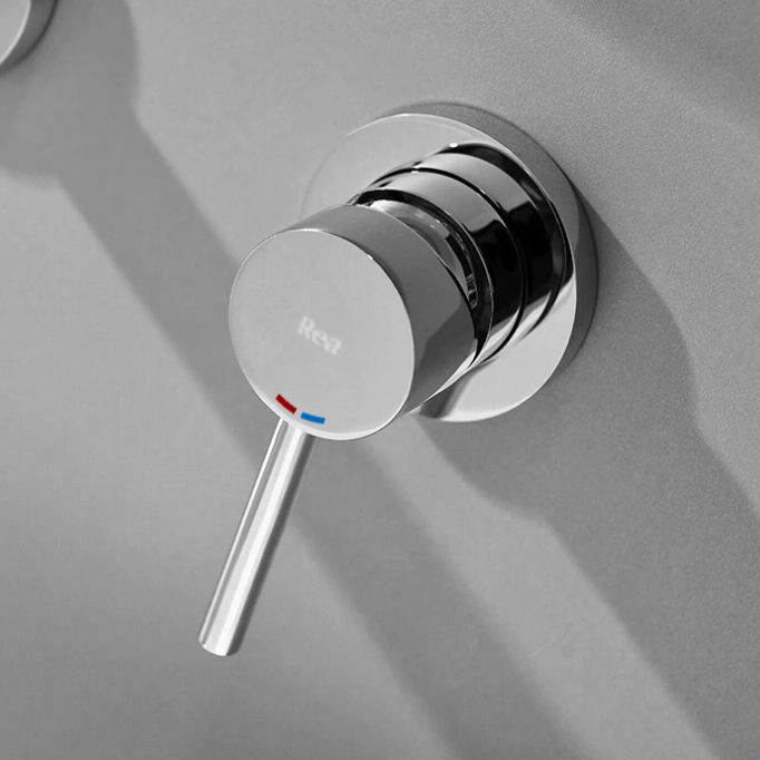 TORNEIRA OCULTA REA LUNGO LONG + BOX CHROME - 4