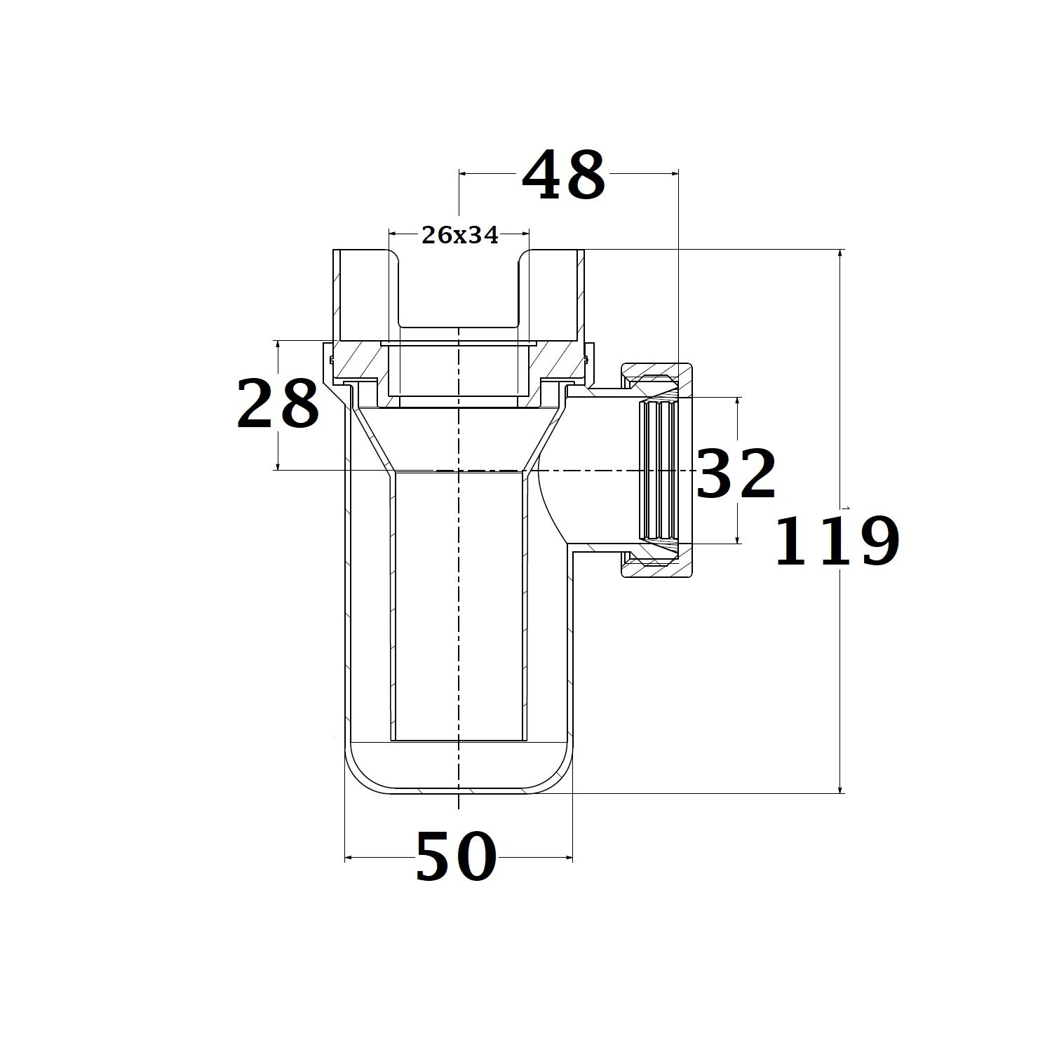 Kit groupe de sécurité chauffe-eau NF droit siège laiton MF20x27 + siphon F26x34 NOYON & THIEBAULT - 3