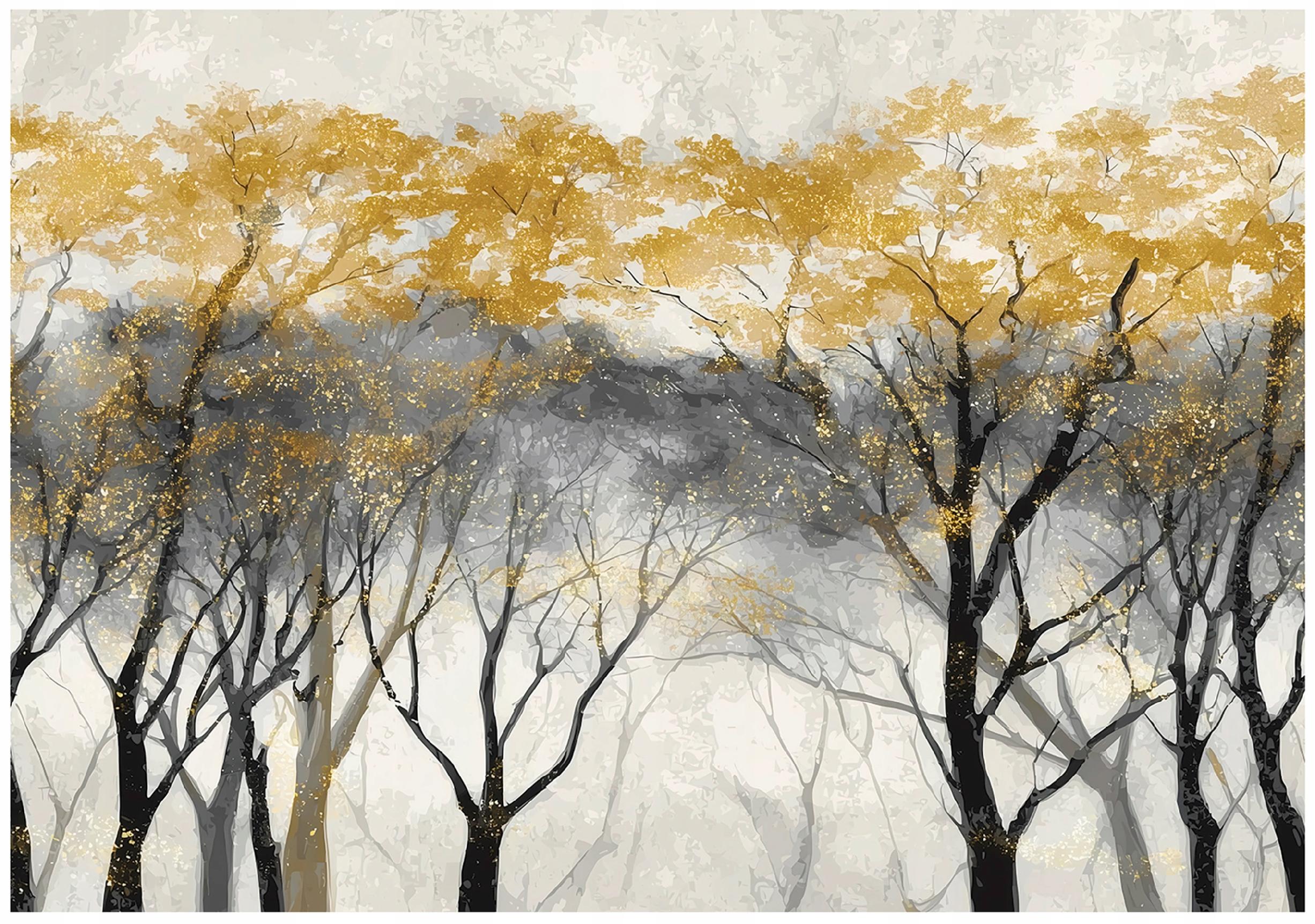 Fototapeta Las Drzewa Natura 400x280 cm Tapeta Do Sypialni Salonu Kuchni Na Flizelinie