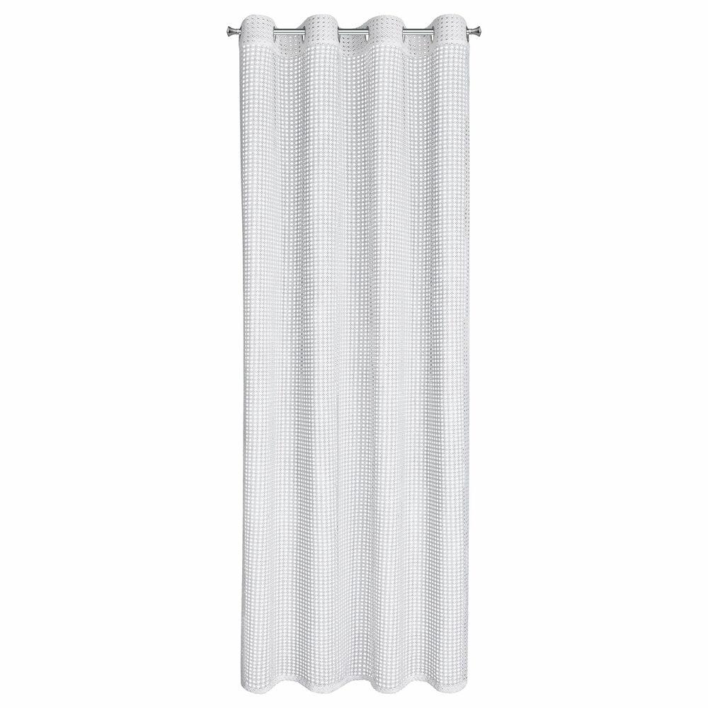 Firana NERI EUROFIRANY 140x250 cm biała przelotki 1 szt.