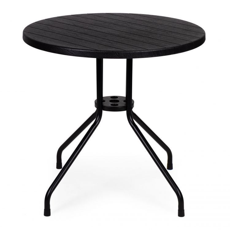 MSTORE - Table de jardin ronde style moderne - 80x75 - Table de balcon ...