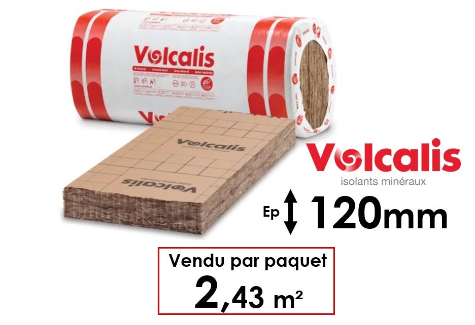 Panneau Laine De Verre 120mm