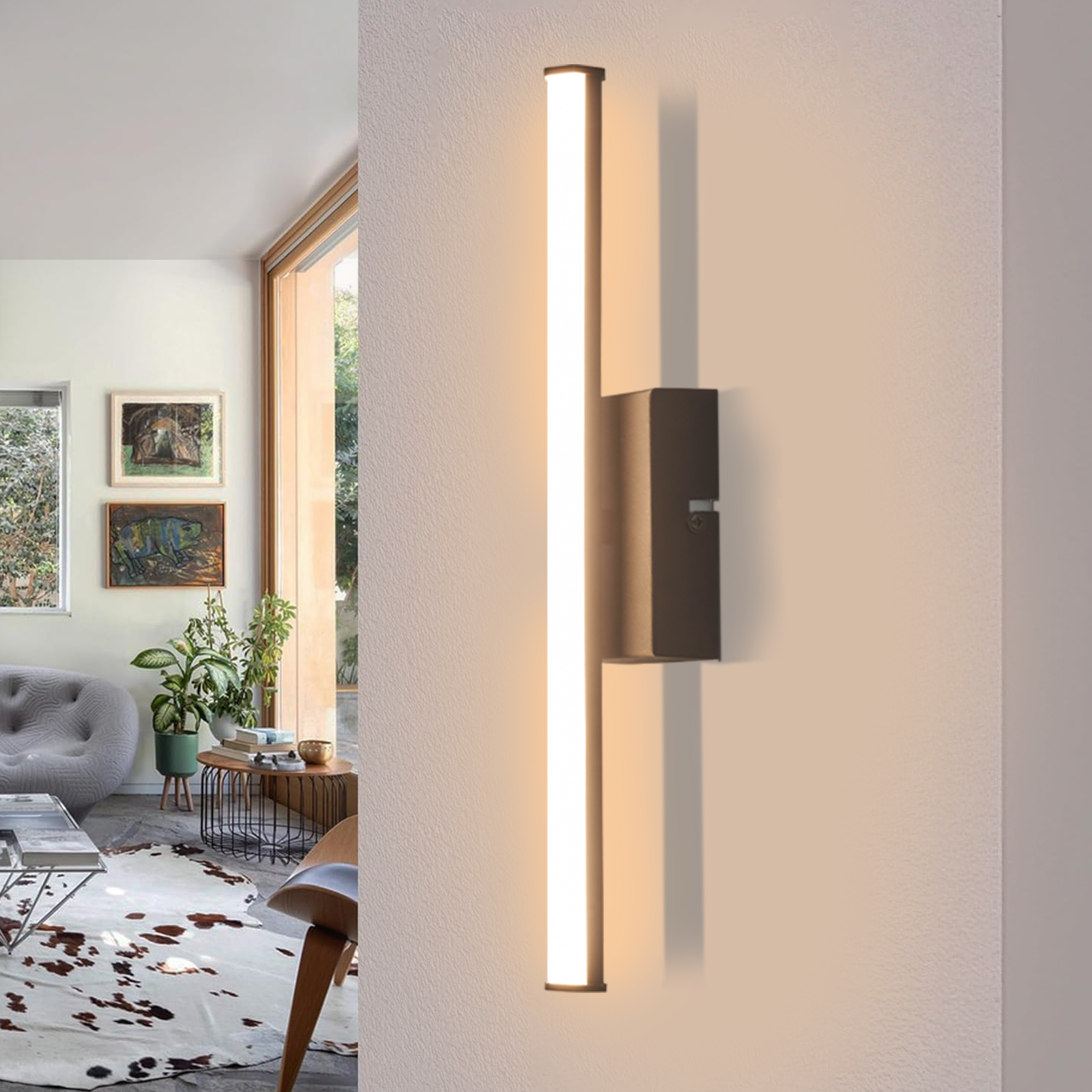 NETTLIFE Lampa sufitowa do salonu Lampa sufitowa do sypialni: nowoczesna lampa do salonu 6W 3000K ciepła biała designerska lampa kuchenna do wnętrz