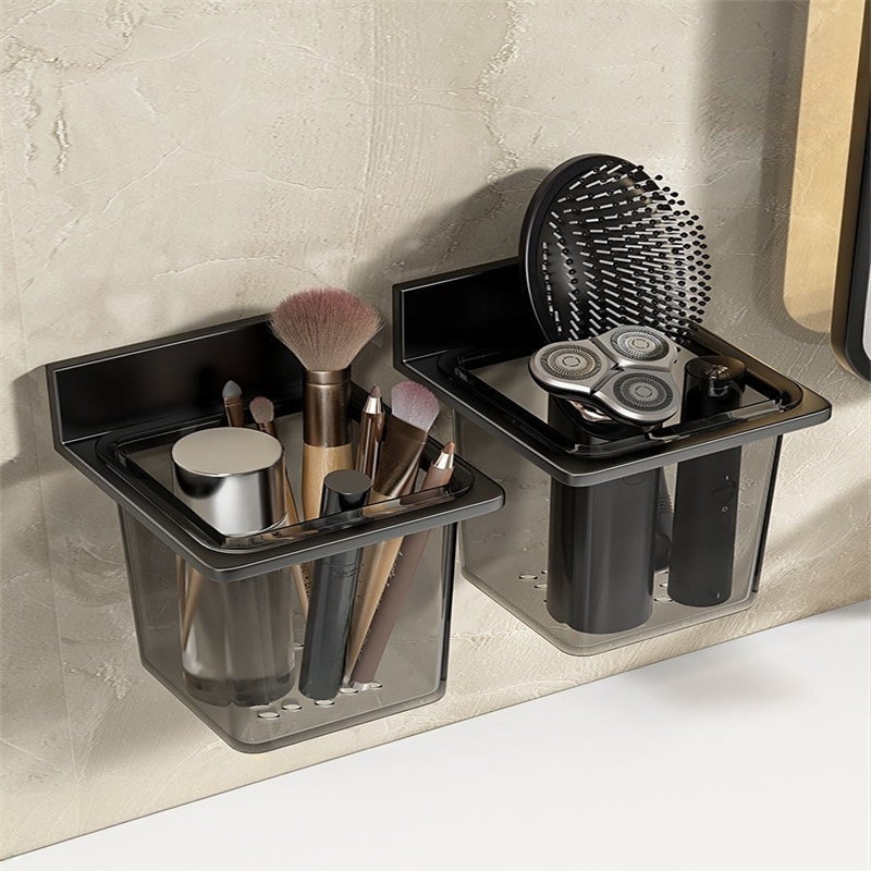 Acheter Yamazaki 1496 Tower Support Pour Brosse à Dents Et Dentifrice Adhésif Large Noir Résine ABS/Silicone/Polycarbonate/Pet/Polyuréthane Minimaliste 2,8 X 9 6 Cm ? Comparer Chez