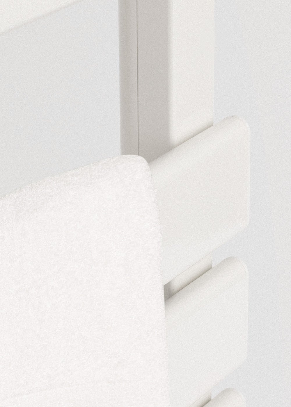 WARM TOWEL - Barra de toalha elétrica para piso ou parede 500W Sem patas sem prateleira - 7