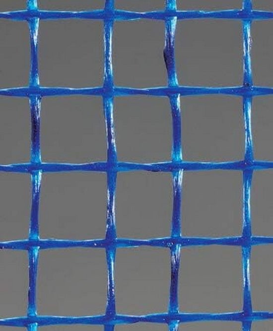 FERRETELIX® Malla fibra de vidrio para Revocos Mortero Azul Rollo 1 mt x 50 mts luz de 10x10 - 2