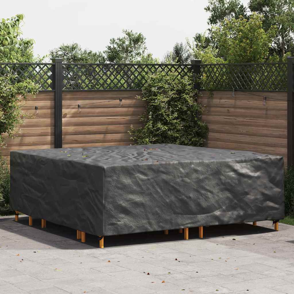 Pokrowiec na meble ogrodowe Czarny 235 x 235 x 70 cm 210D